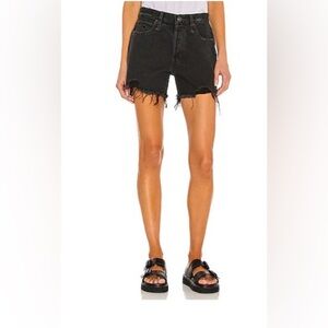 We the free The Curvy Perfect Vintage Short in Dewberry Wash OB1268908 size 27